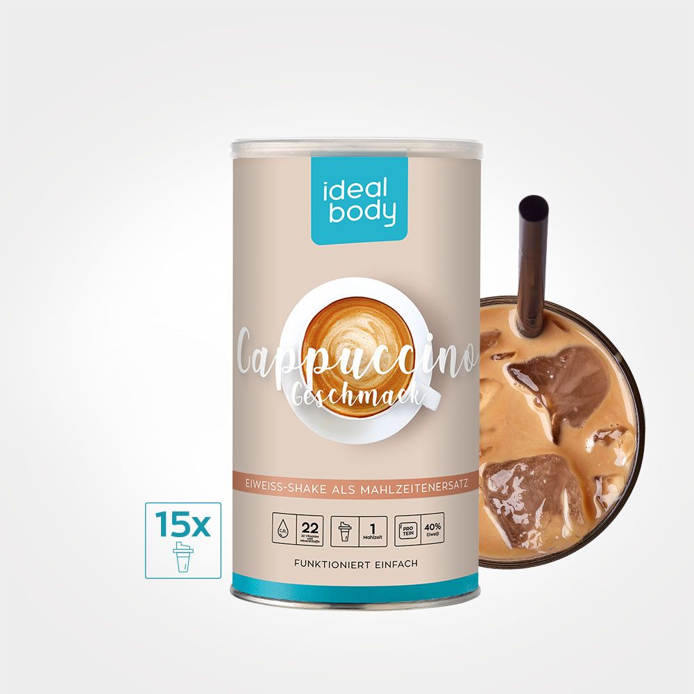 CAPPUCCINO IdealBody® Proteinshake-Pulver