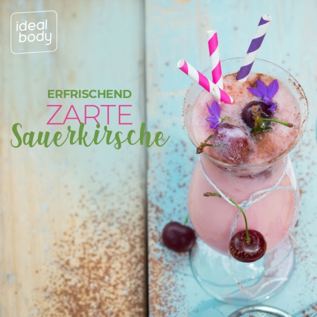 SAUERKIRSCHE IdealBody® Proteinshake-Pulver