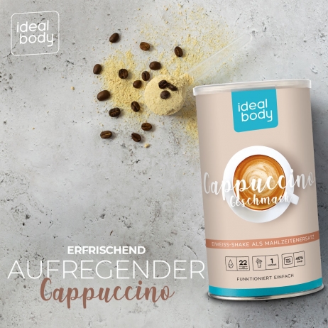 CAPPUCCINO IdealBody® Proteinshake-Pulver