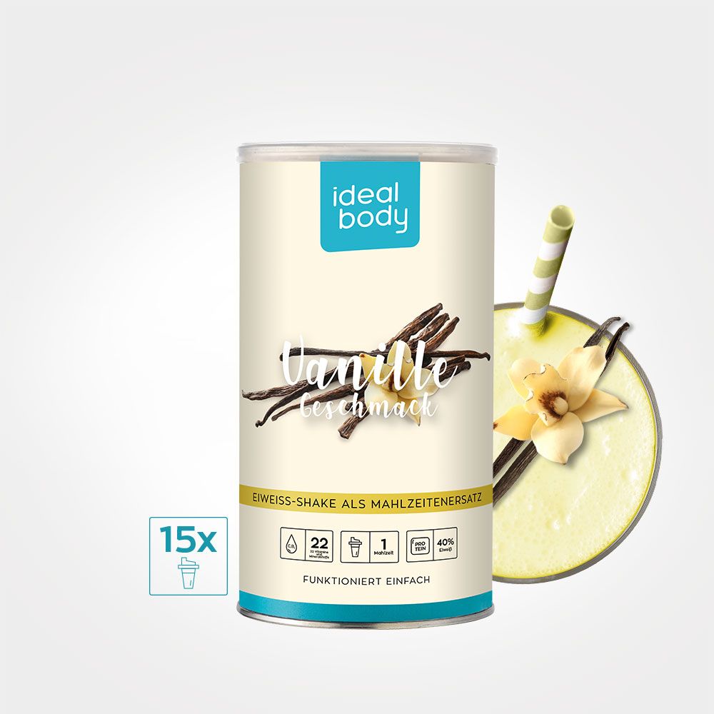 VANILLE IdealBody® Proteinshake-Pulver