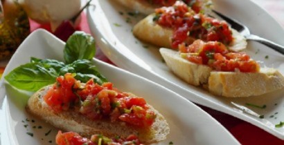 Bruschetta mit Tomaten