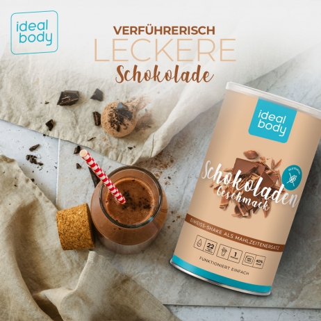 SCHOKOLADE IdealBody® Proteinshake-Pulver