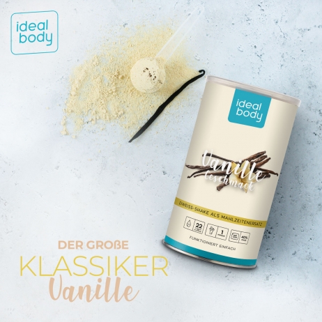 VANILLE IdealBody® Proteinshake-Pulver