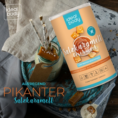SALZKARAMELL IdealBody® Proteinshake-Pulver